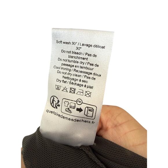 Lemaire Transparent Maxi Dress In Dark Espresso M Asymmetrical Mesh Dress Gown - Picture 12 of 14